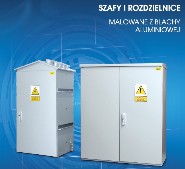 Obudowy z blachy aluminiowej